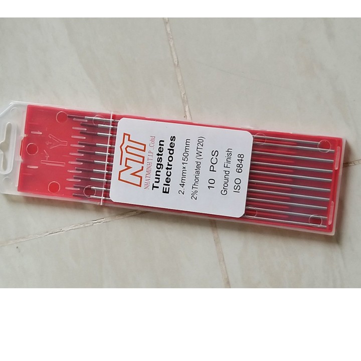 Kim hàn TIG 2.4x150mm bộ 5 kim