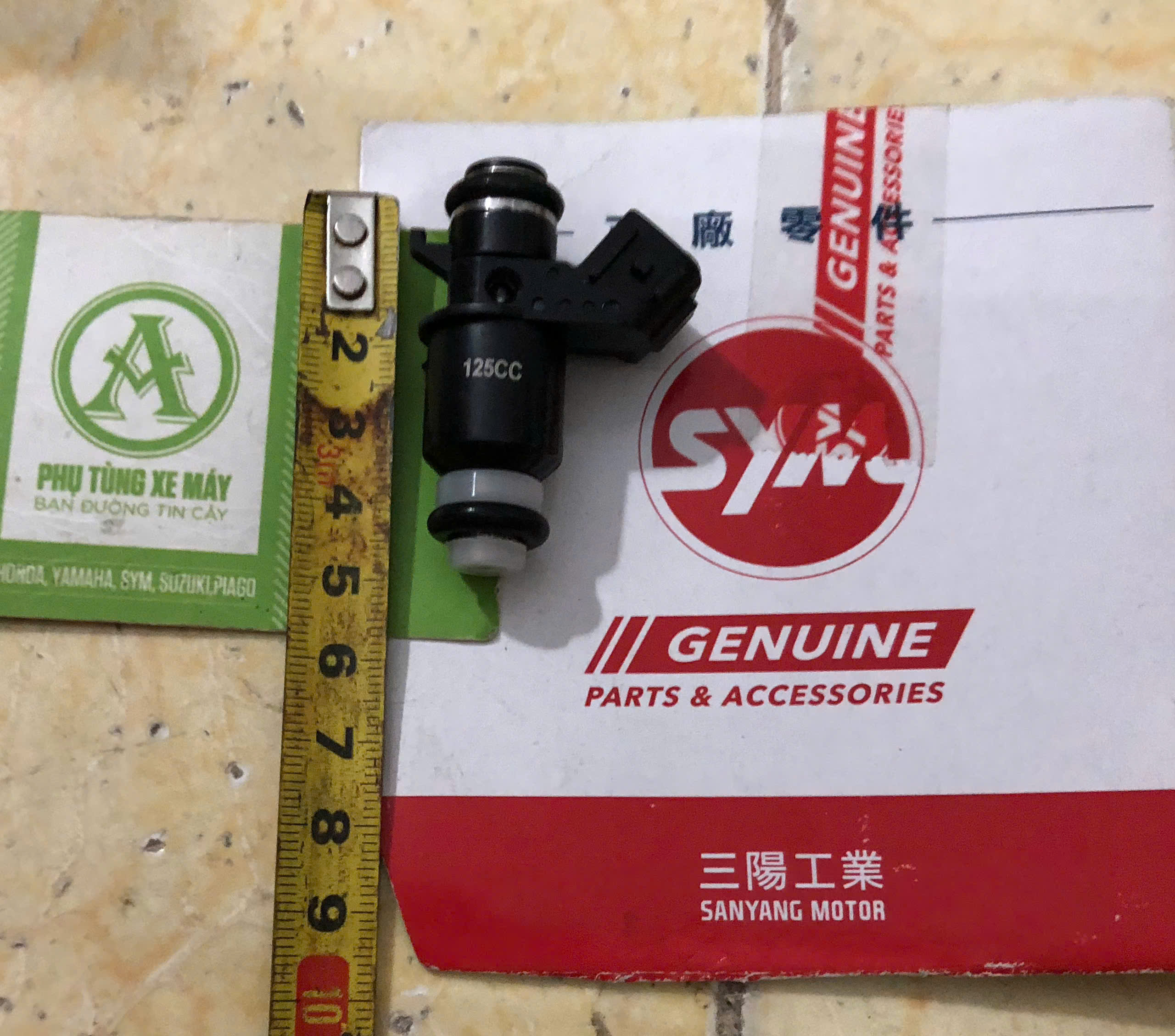 Kim phun xăng điện tử Elizabeth fi 125cc