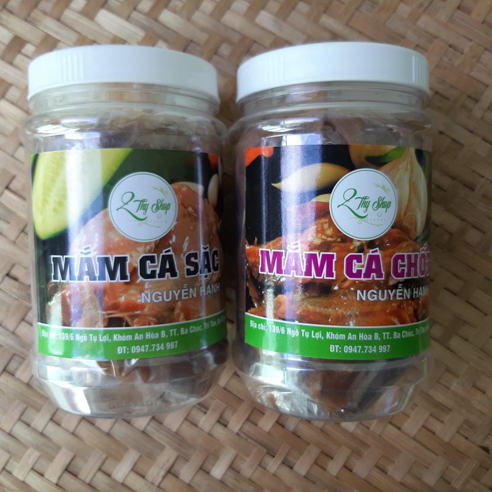 Combo 500g mắm cá sặc và 500g mắm cá chốt