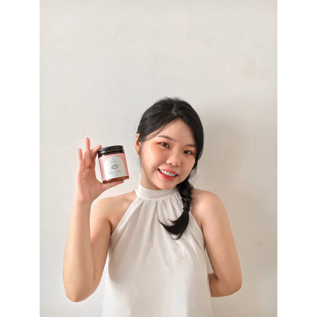 [Tóc Khô] Kem Ủ Tóc Tinh Chất Dừa Giúp Dưỡng Ẩm Và Phục Hồi Tóc - Handmade