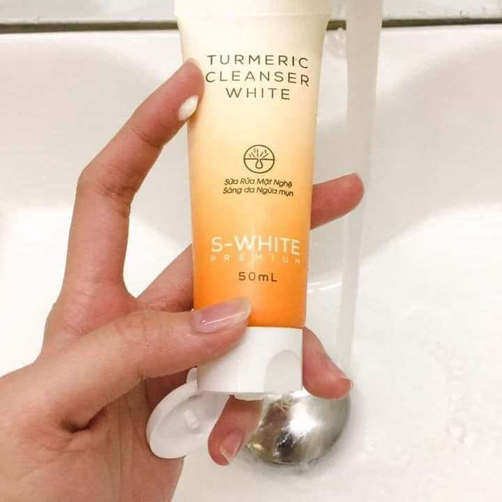 Sữa Rửa Mặt Nghệ Nhật Của Swhite Premium