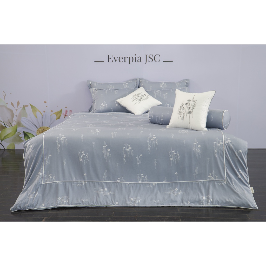 Bộ ga phủ EPM 22075 Gồm: (01 Ga phủ + 01 Vỏ chăn 2mx2m2 +2 Vỏ gối đầu 45x65)