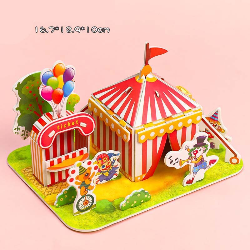 Bộ lắp ghép mô hình 3D bằng giấy mới nhất 2023