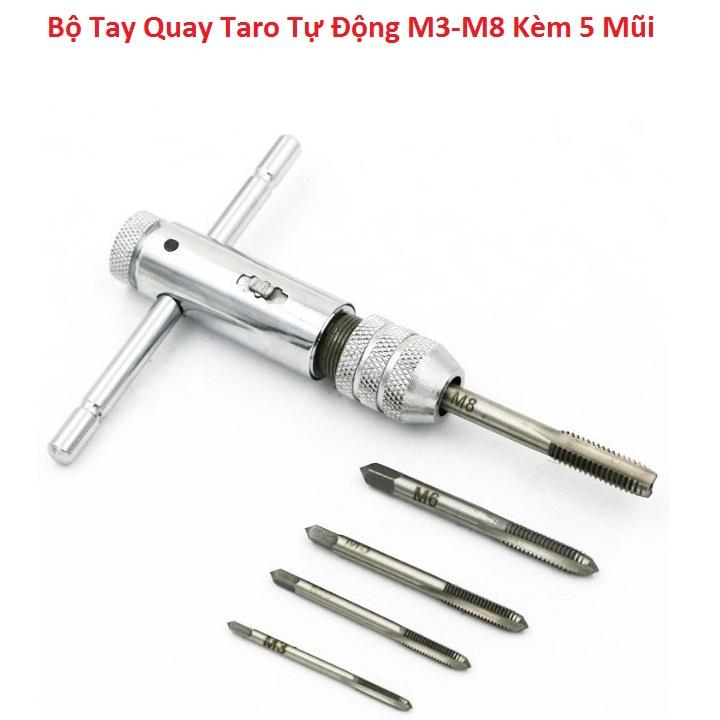 Bộ Taro tạo ren 2 chiều M3-M8