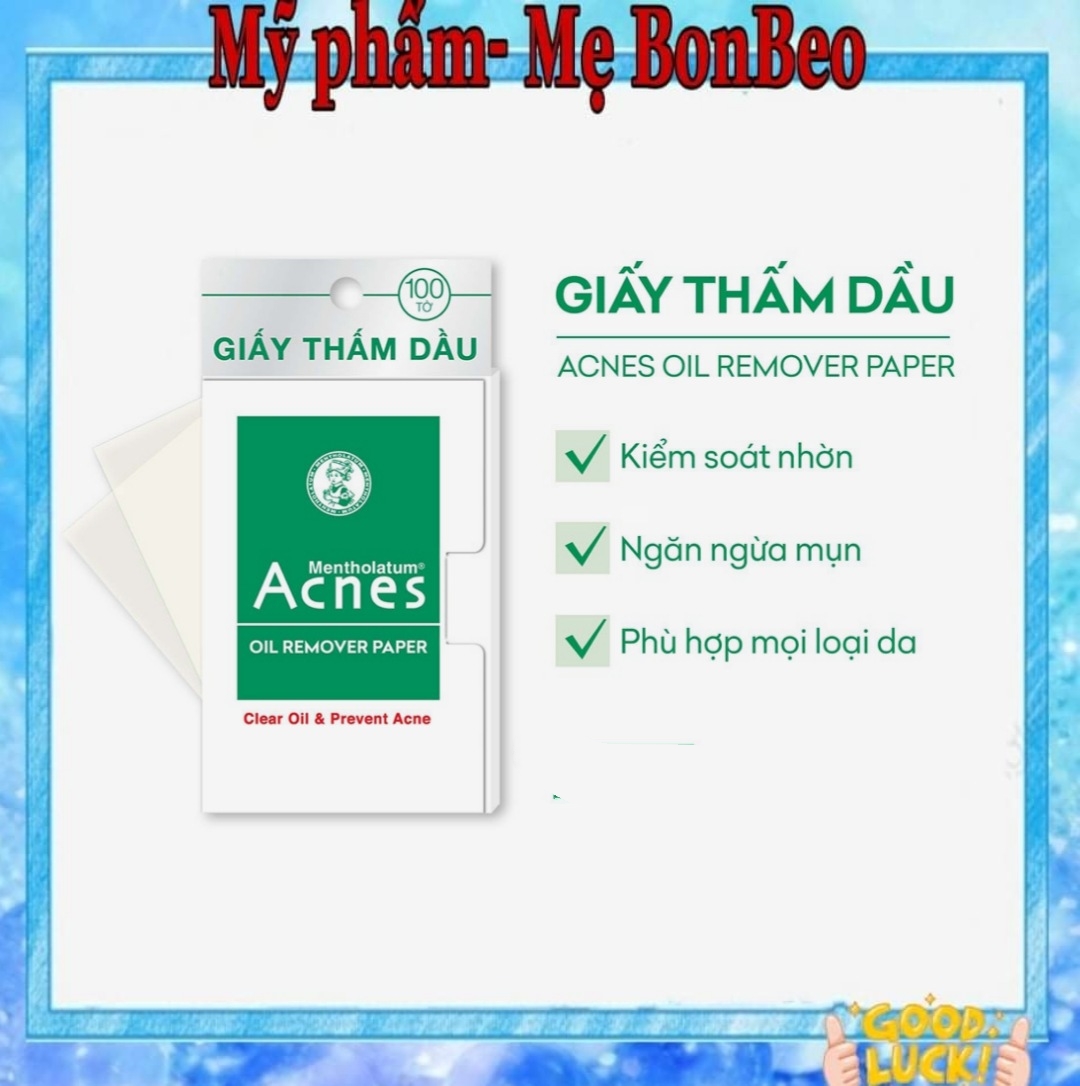 Giấy Thấm Dầu Acnes 50 tờ / 100 tờ