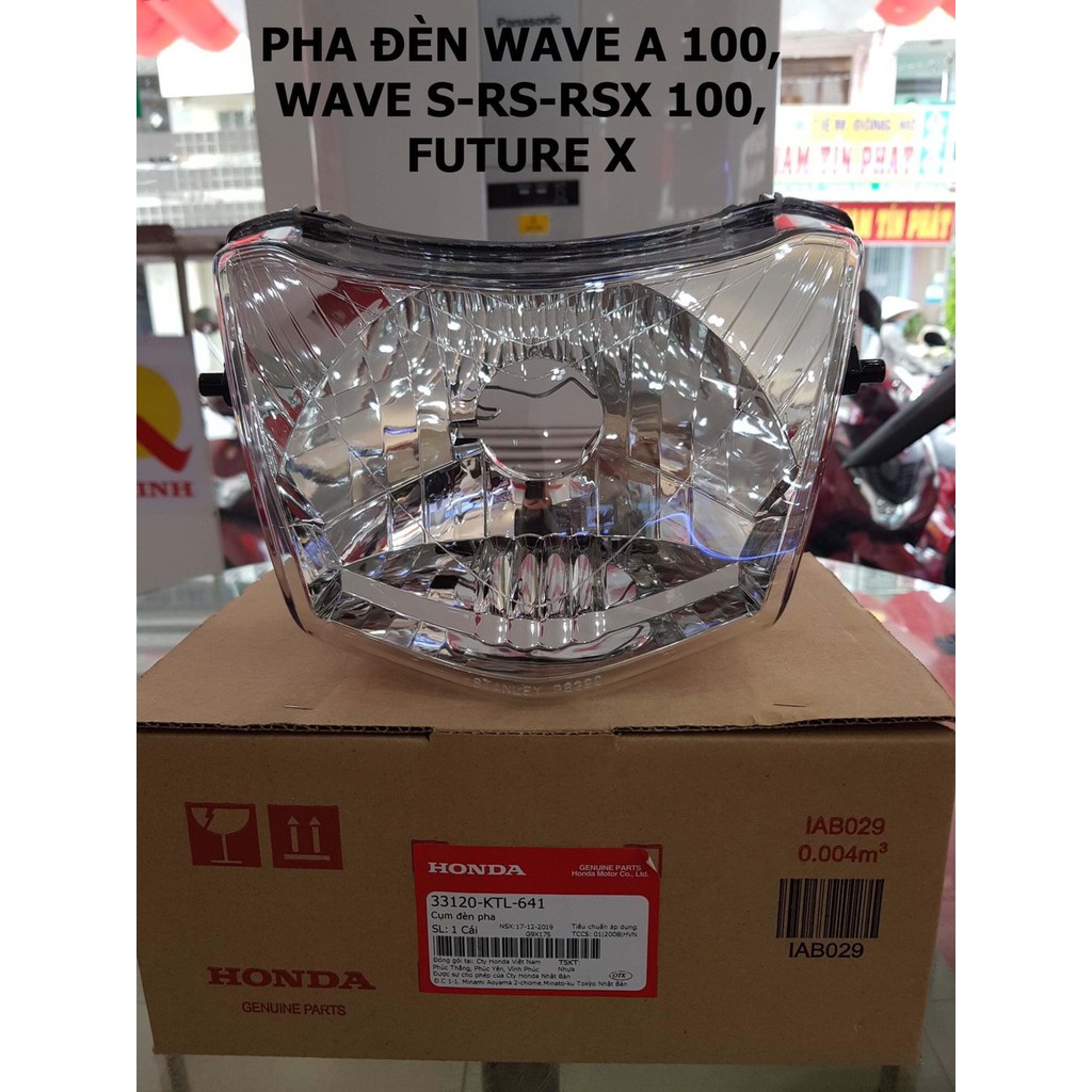 Pha đèn rs 100, ws 100, ware mới honda