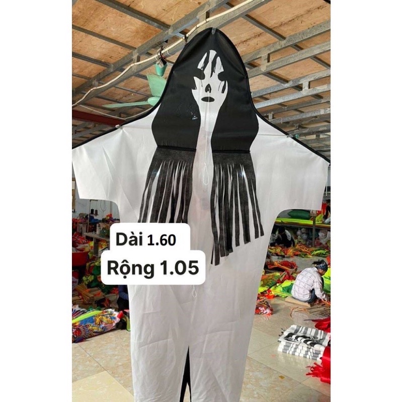 Diều ma nữ, diều ma hình bộ xương có kèm tay cầm , dây