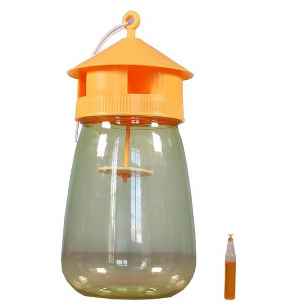 Bộ bẫy dẫn dụ ruồi vàng 1 bình tặng kèm 1 ống chất dẫn dụ 8k ASHOPQ8 giá rẻ