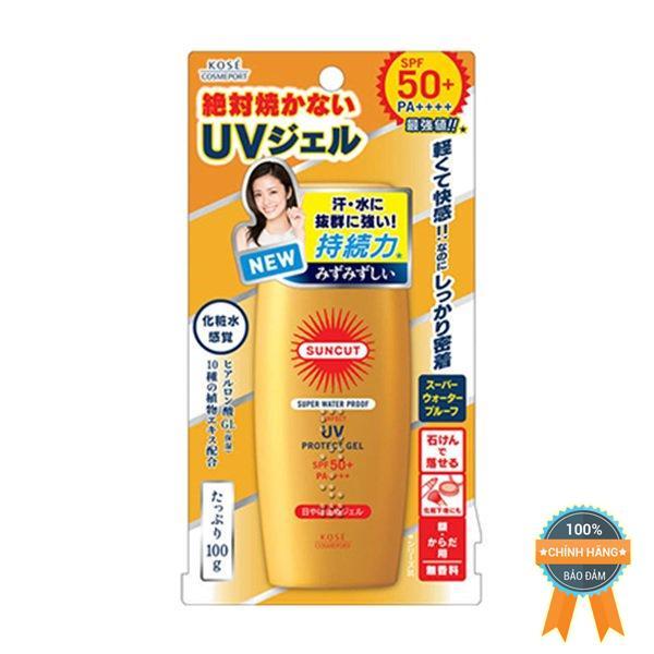 Kem Chống Nắng Kosé Cosmeport Suncut Perfect UV Protect Gel SPF50+/PA++++ 100g