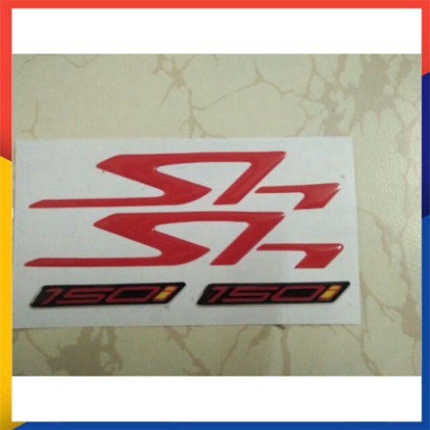 TEM NỔI CHỮ SH 150I ( KEO ĐỎ)