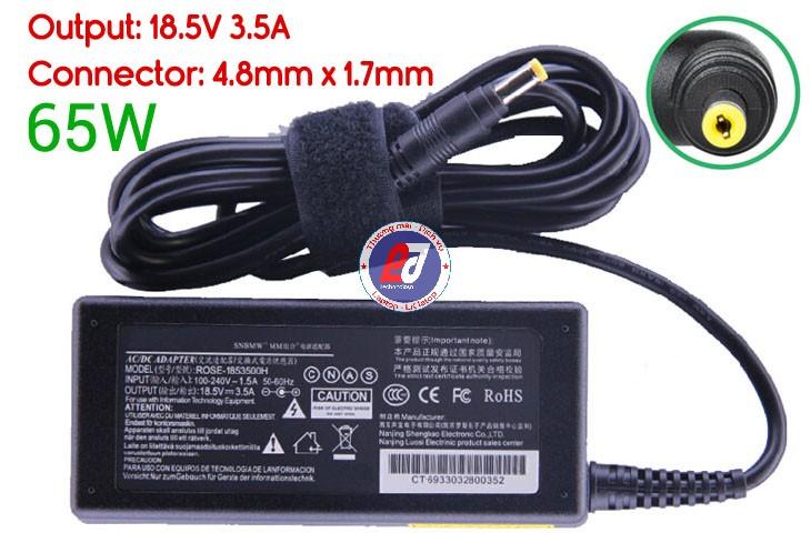 Sạc laptop hp pavilion dm1 dm3 dm3t dm3z 65w tặng dây nguồn