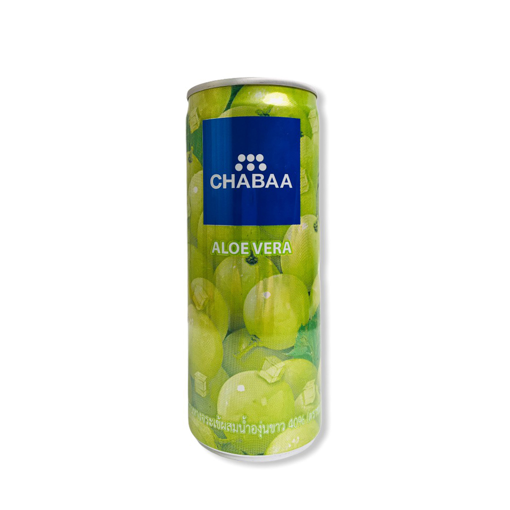 Nước ép nho thạch nha đam chabaa thái lan 230ml