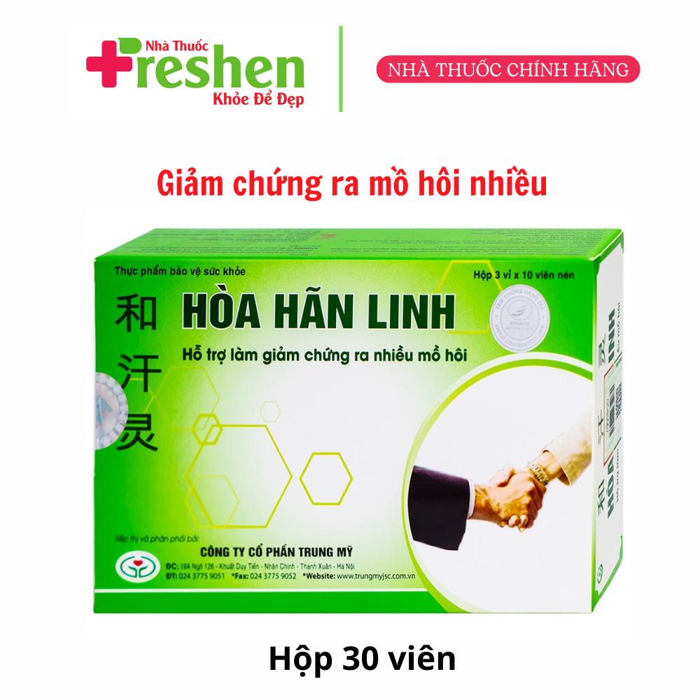 Hòa hãn linh - giảm mồ hôi tay chân