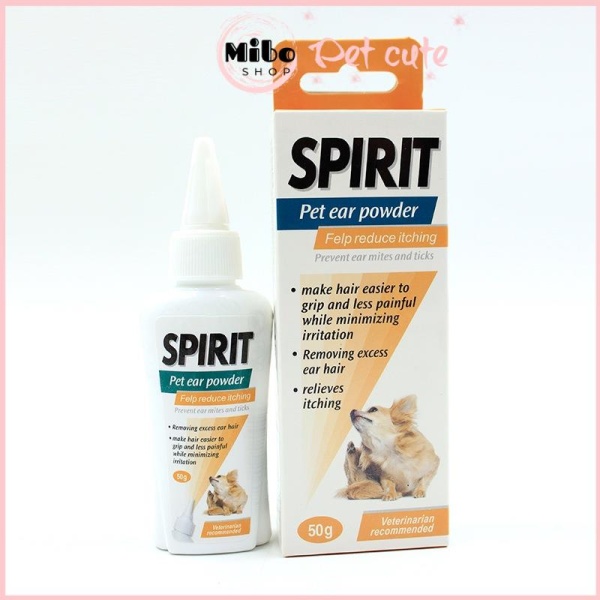Bột Nhổ Lông Tai Cho Chó Mèo Spirit 50g - Mã PKCMK38