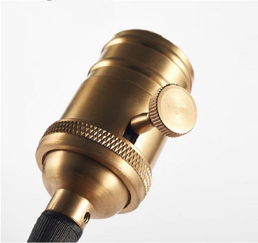 Dây đèn thả cổ điển Vintage E27 220V có khóa chốt.