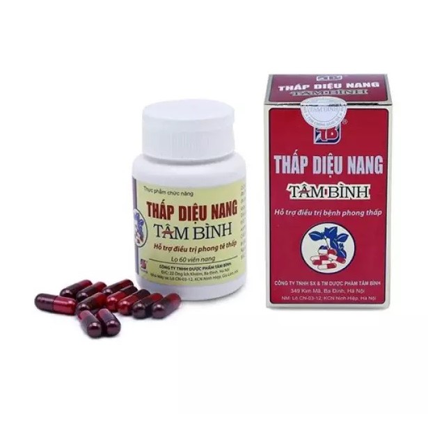 [HCM]Thấp Diệu Nang Tâm Bình (Hộp 60 viên)