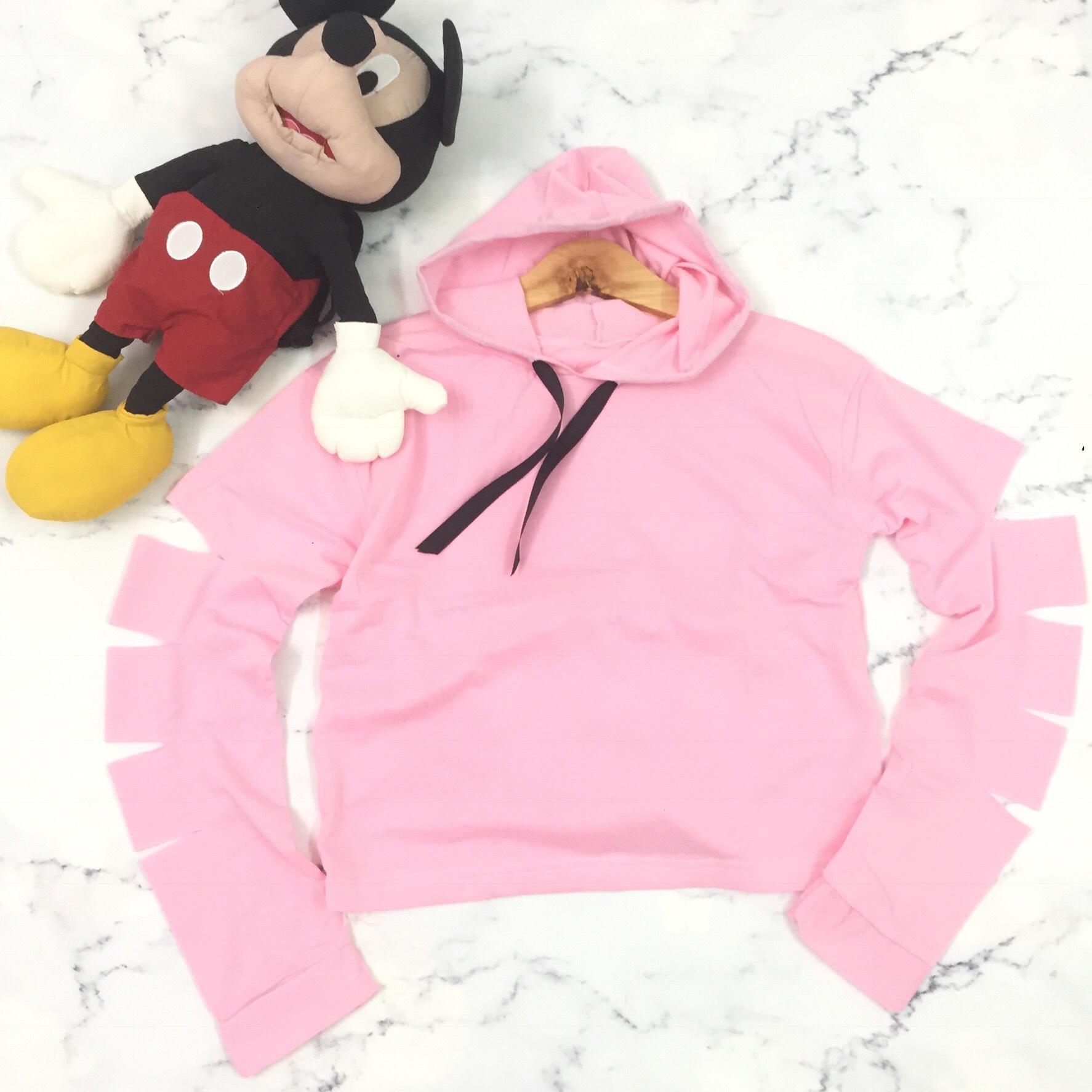 Hoodie croptop (38-55kg). Có Ảnh thật