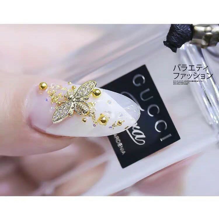 Hũ bi vàng/ bạc 1mm trang trí móng MOON NAIL