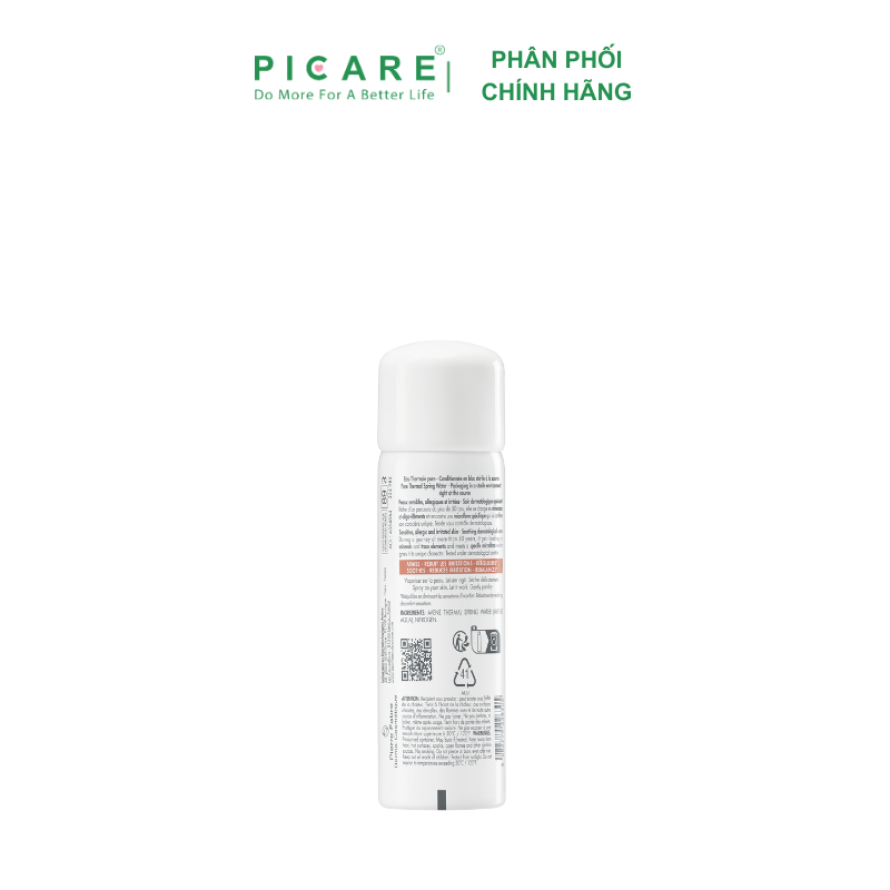 Avène Nước khoáng làm dịu da, chống kích ứng Therma Spring Water 50ml