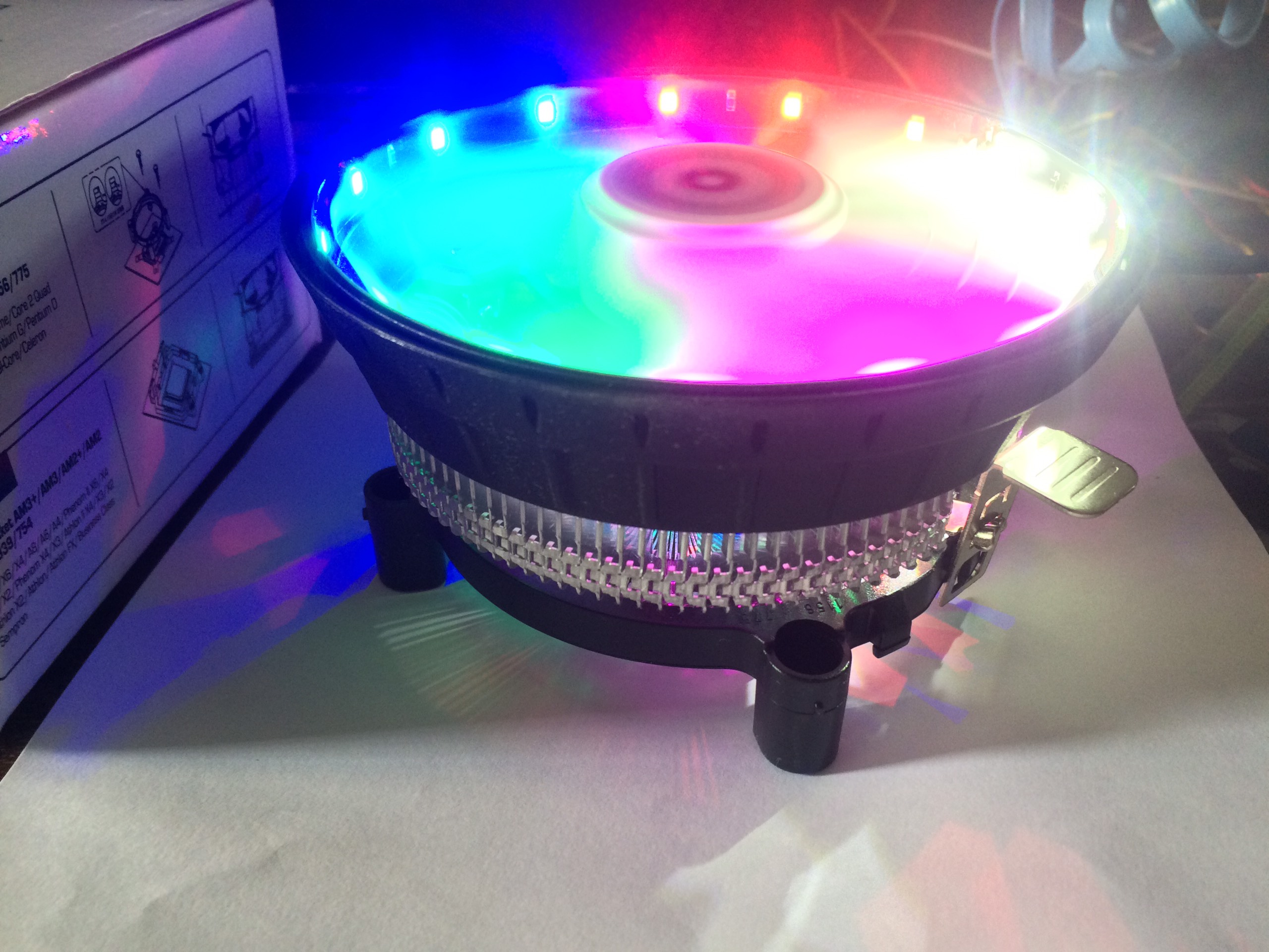 Fan CPU Led - Quạt tản nhiệt CPU Led Socket Intel/AMD