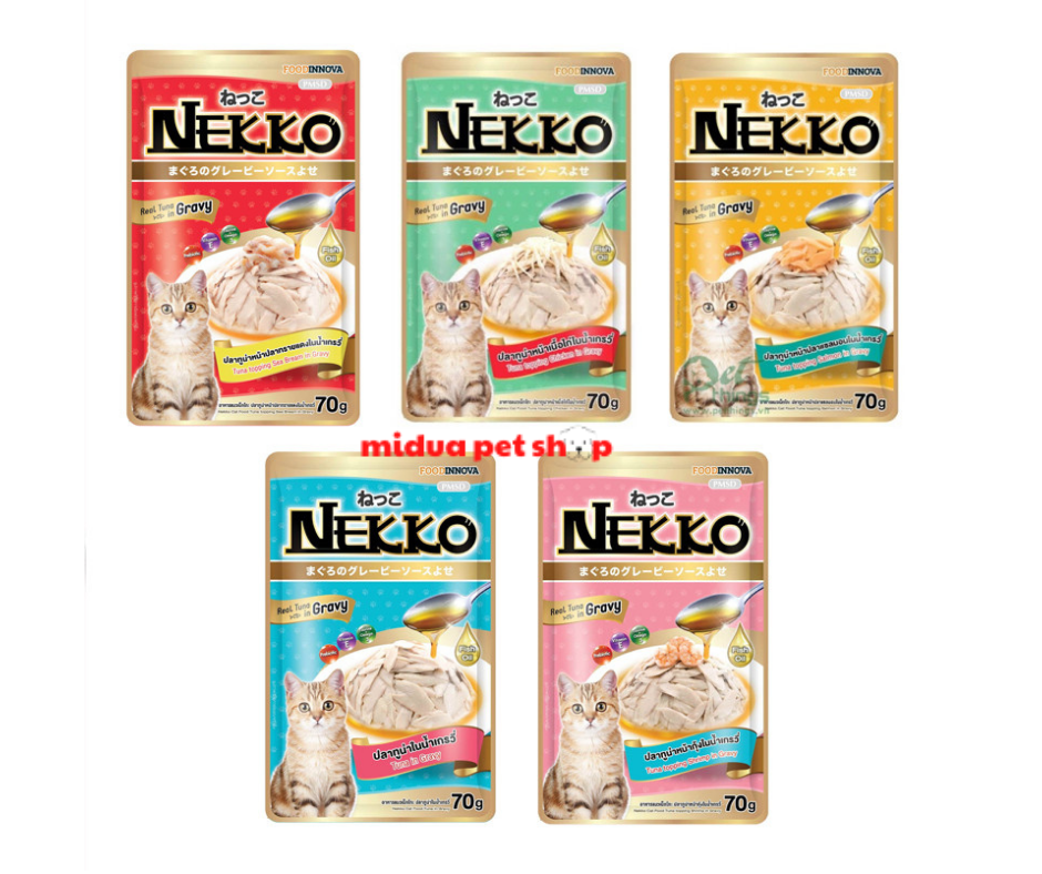 [Hoàn Tiền 10%] combo 24 Pate Nekko mix vị 70g