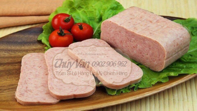 SPAM 25% Less Sodium thịt hộp 340g nổi tiếng của Mỹ [ít mặn ,DATE mới]
