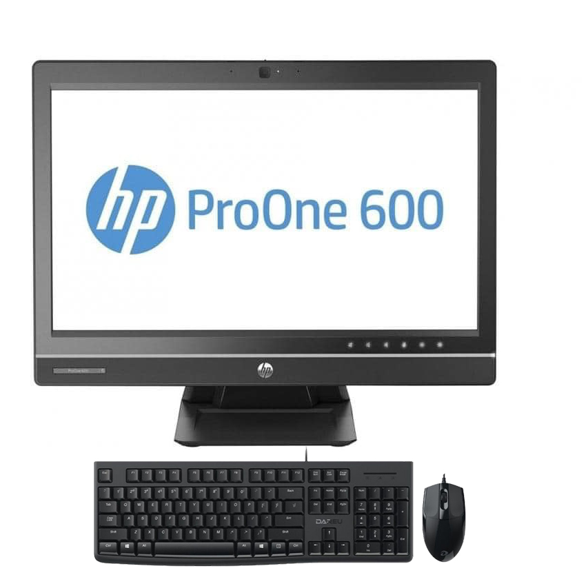 Máy Tính All in one HP ProOne 600 G1 core i5 4440 Ram 4GB, Ổ Cứng SSD 120GB màn 21.5 full HD Cho Văn Phòng, Trường Học Kèm Bàn Phím Chuột Chính Hãng + USB Thu wifi và Bàn Di Chuột