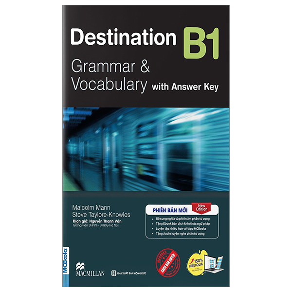 Fahasa - Destination B1 - Grammar And Vocabulary with Answer Key