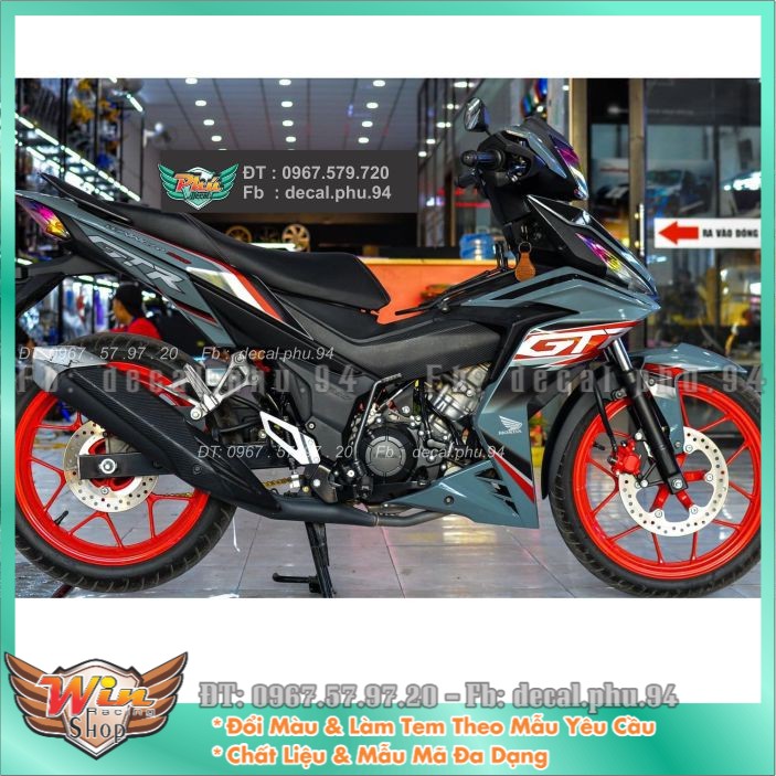 Tem rời winner xám xi măng gtr