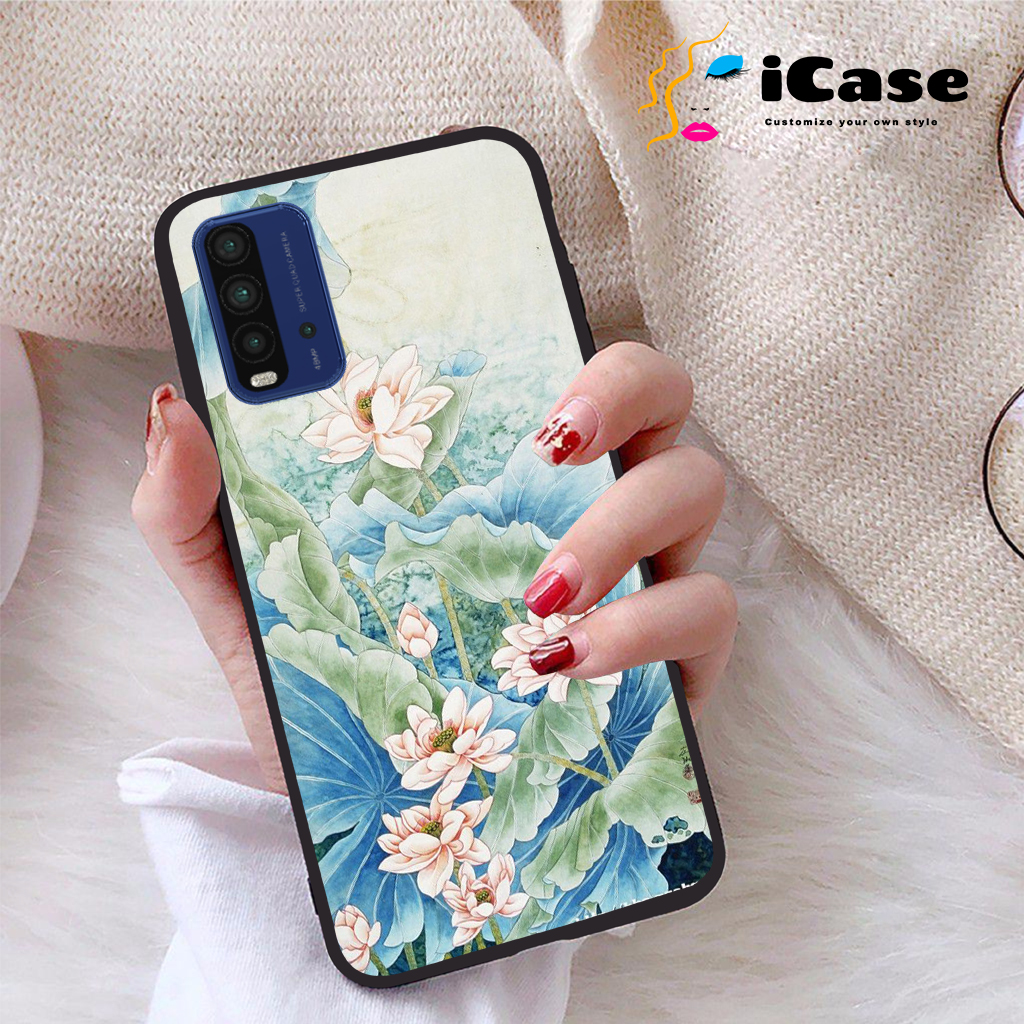 Ốp lưng Xiaomi Poco M3 viền dẻo TPU BST Sen