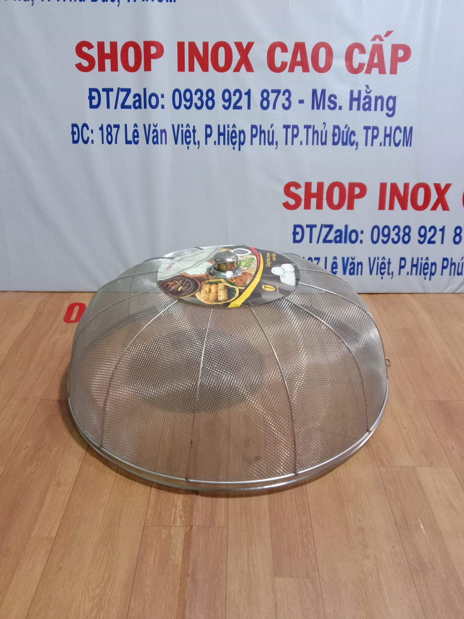 (Q9HCM) - Lồng Bàn Tròn INOX Cao Cấp - Mã: LBĐKP60I -