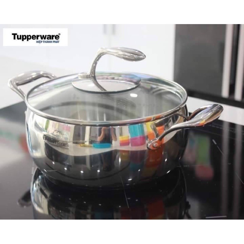 [HCM]Nồi Tupperware 3.8L Nắp Kính