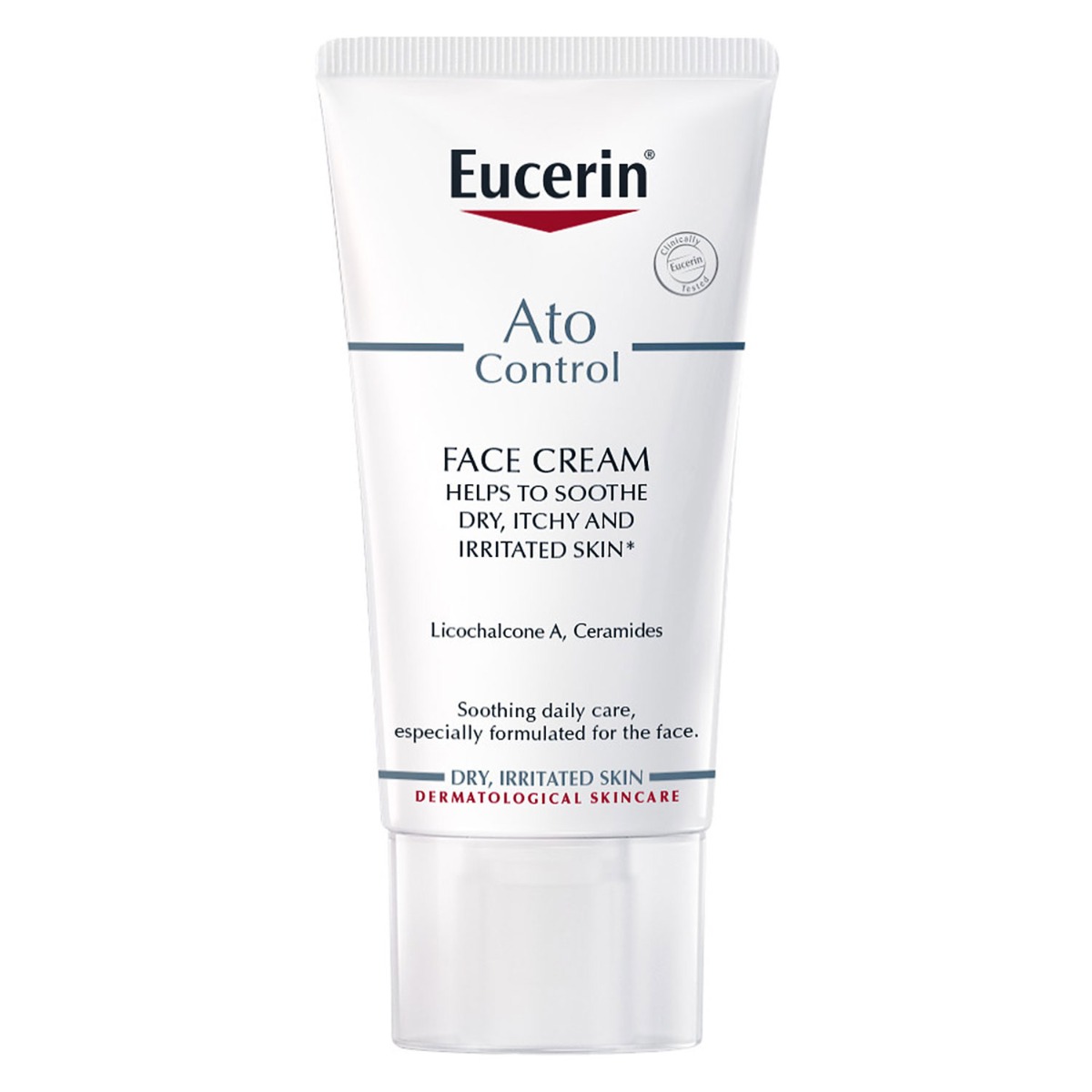Kem dưỡng ẩm Eucerin chuyên sâu, tái tạo da nhạy cảm AtoControl Face 50ml