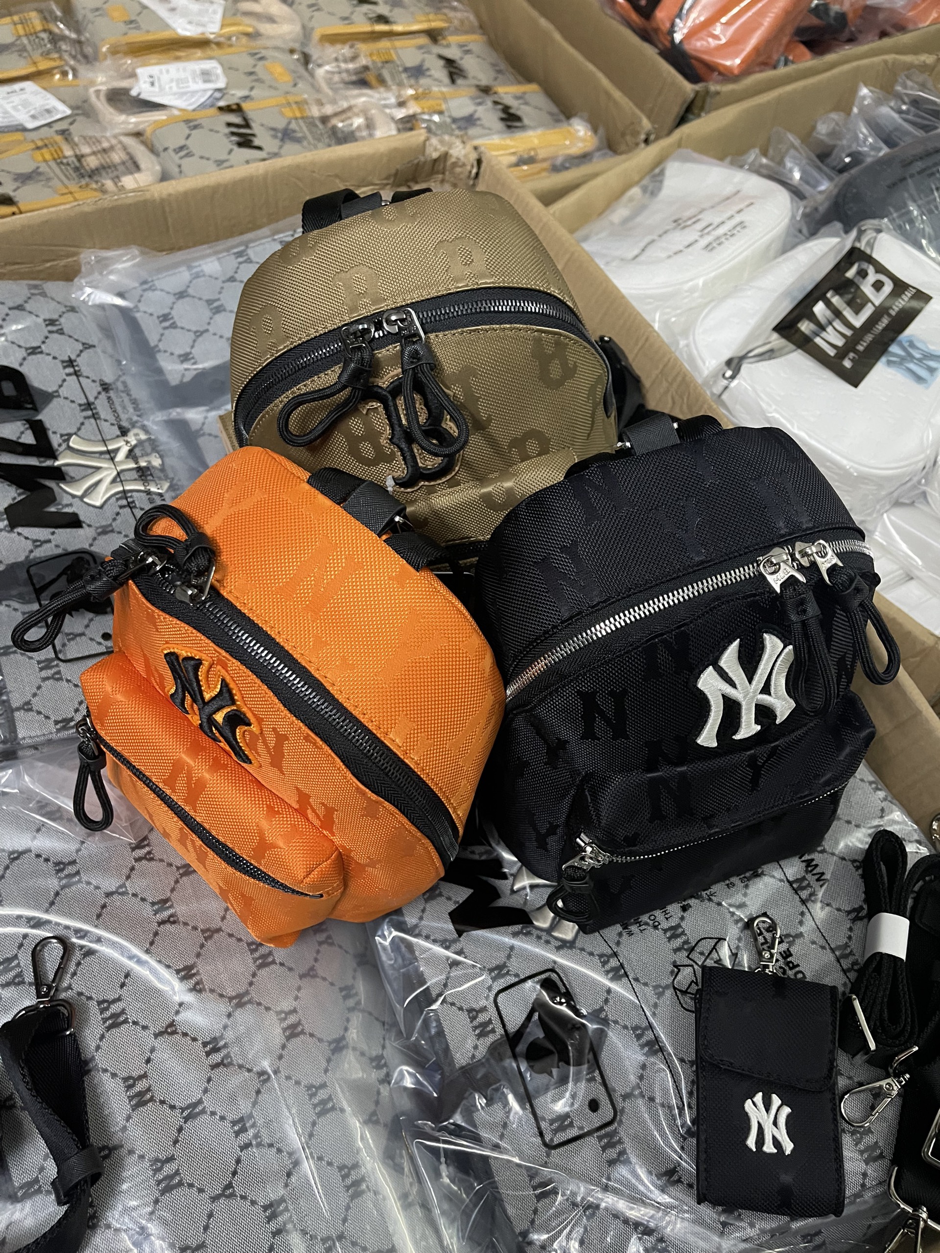 Balo MLB Vải Dù Mini
