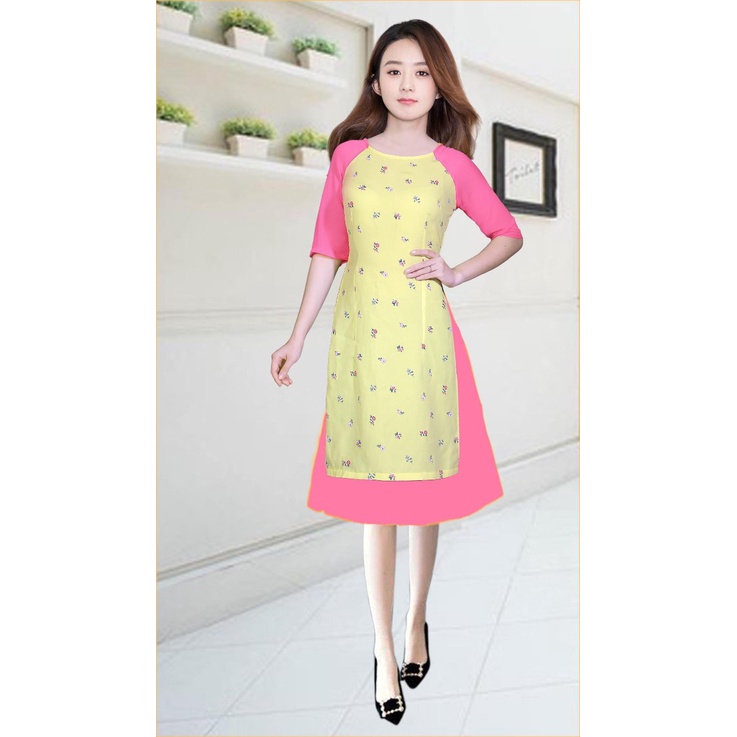 xả kho áo dài cách tân