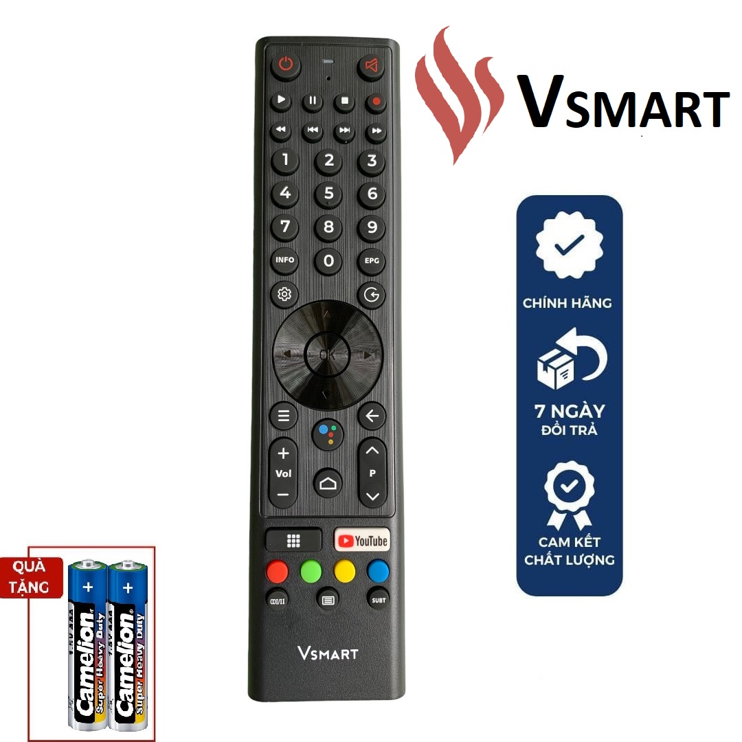100% original vsmart Voice TV remote control with TV, vsmart Smart Smart Remote-new goods with battery, TV remote control