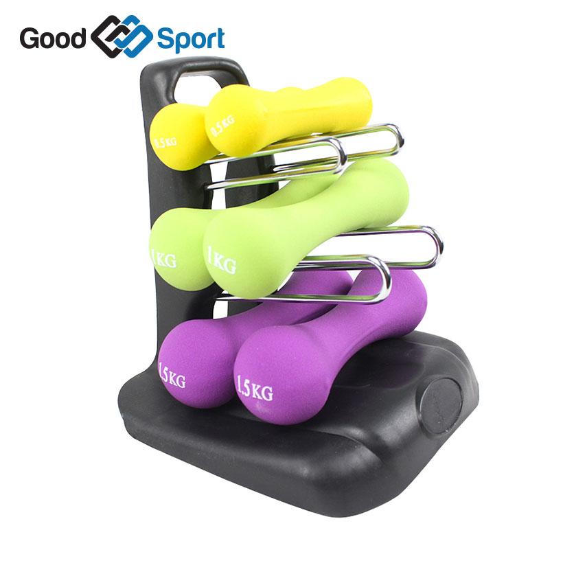 Bộ 6 tạ tay mini lõi sắt MDBuddy MD2601