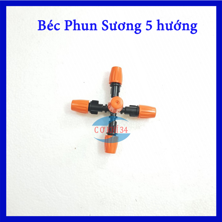 Béc Phun Sương 5 hướng Tưới Cây Nhà Vườn