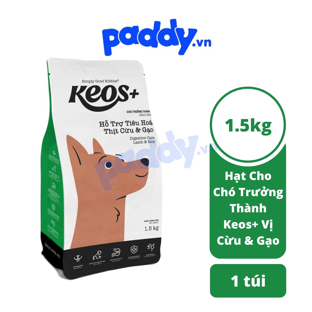 Thức Ăn Hạt Cho Chó Mọi Lứa Tuổi Keos