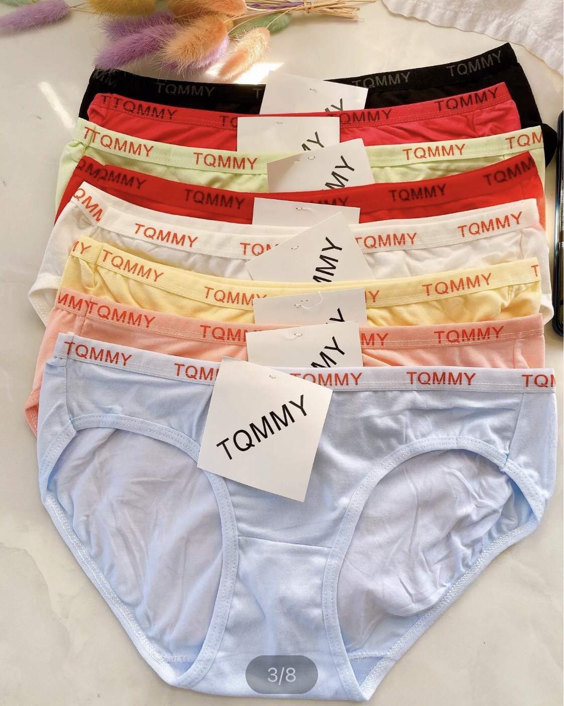 Bộ 10 Quần lót nữ cotton cao cấp, co giãn đàn hồi tốt thoáng mát, kháng khuẩn, khử mùi, quần sịp, do lot, đồ lót nữ