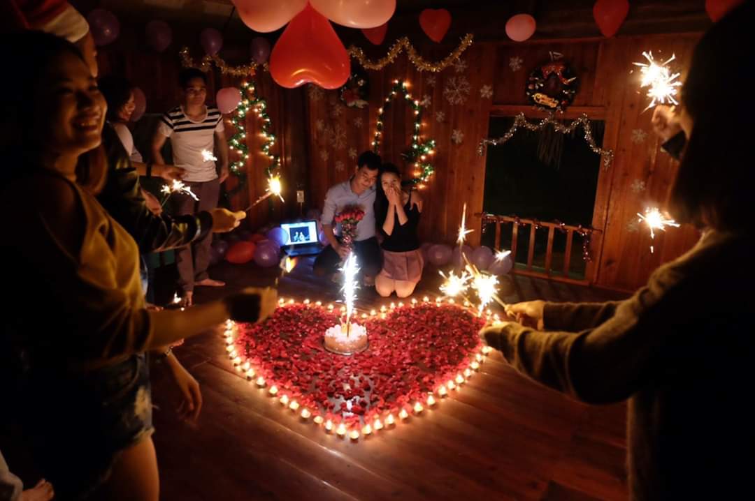 Nến Tealight trang trí màu đỏ