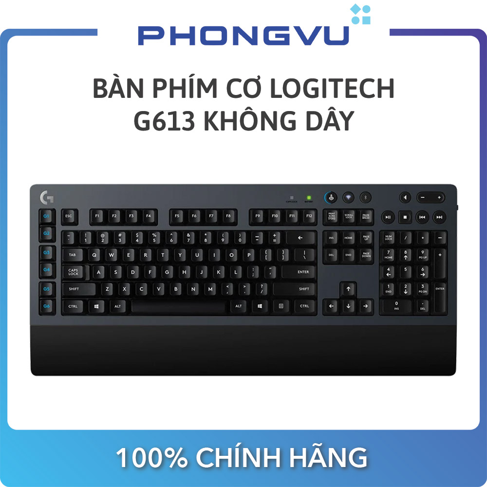 Bàn phím cơ Logitech G613 - Bảo hành 24 tháng
