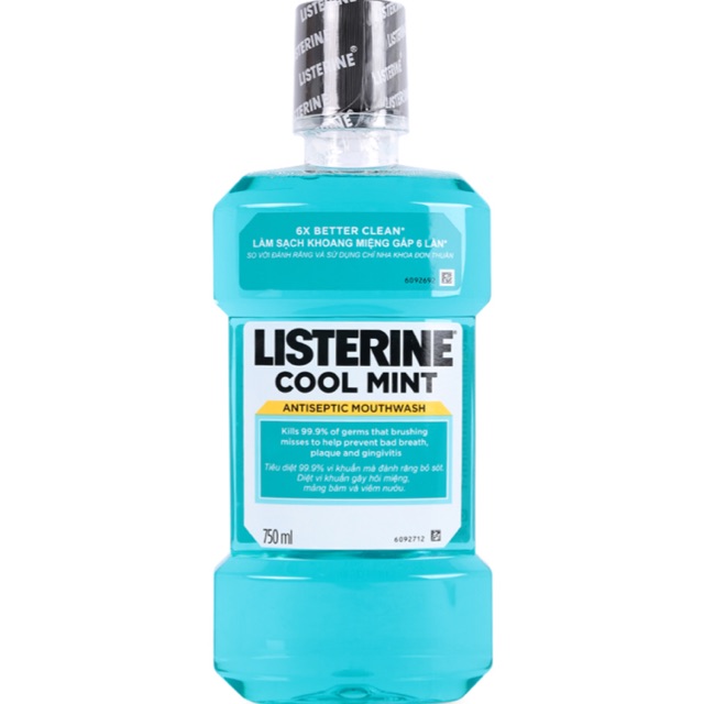 Nước súc miệng Listerine 750ml Giải quyết các vấn đề răng miệng như hôi miệng, viêm nướu, sâu răng và làm sạch toàn diện khoang miệng. Cho bạn hơi thở sạch sẽ, thơm mát và hàm răng trắng sáng đầy tự tin.