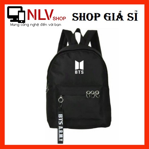[HCM]Balo BTS Thời Trang NLV02 Phong Cách Hàn Quốc