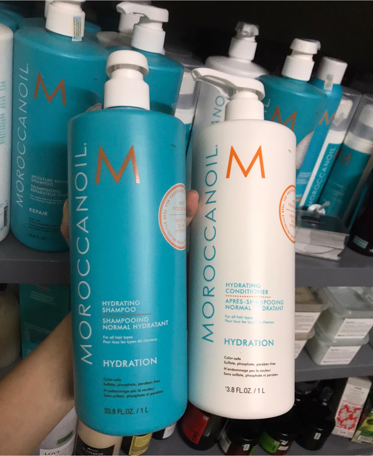 MOROCCANOIL MOISTURE REPAIR 1000ML x 2