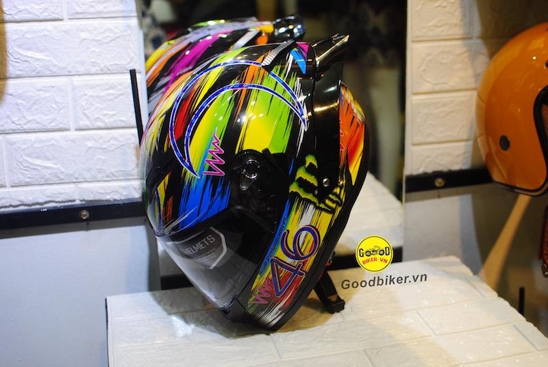 Tem AGV pista2019 dán mũ fullface