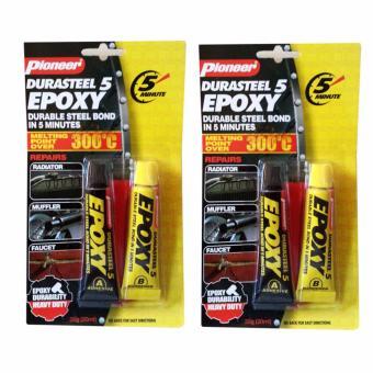 [HN] Keo dán chịu nhiệt Epoxy Plus five/DuraSteel 2 thành phần