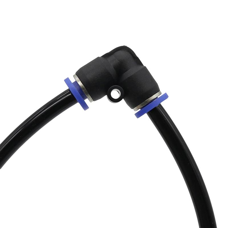 Combo 2 cái góc 2 tê 2 nối ống phun sương 8mm