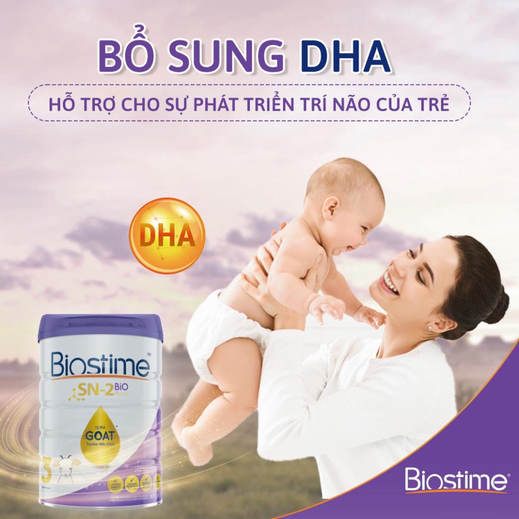 Sữa Biostime Goat Dòng Sữa Dê Cao Cấp ( số 1- 2 - 3 )
