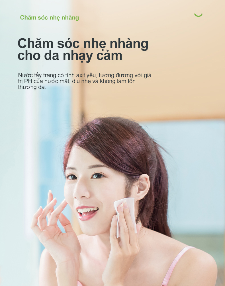 Khăn tẩy trang tẩy trangbông tẩy trang
